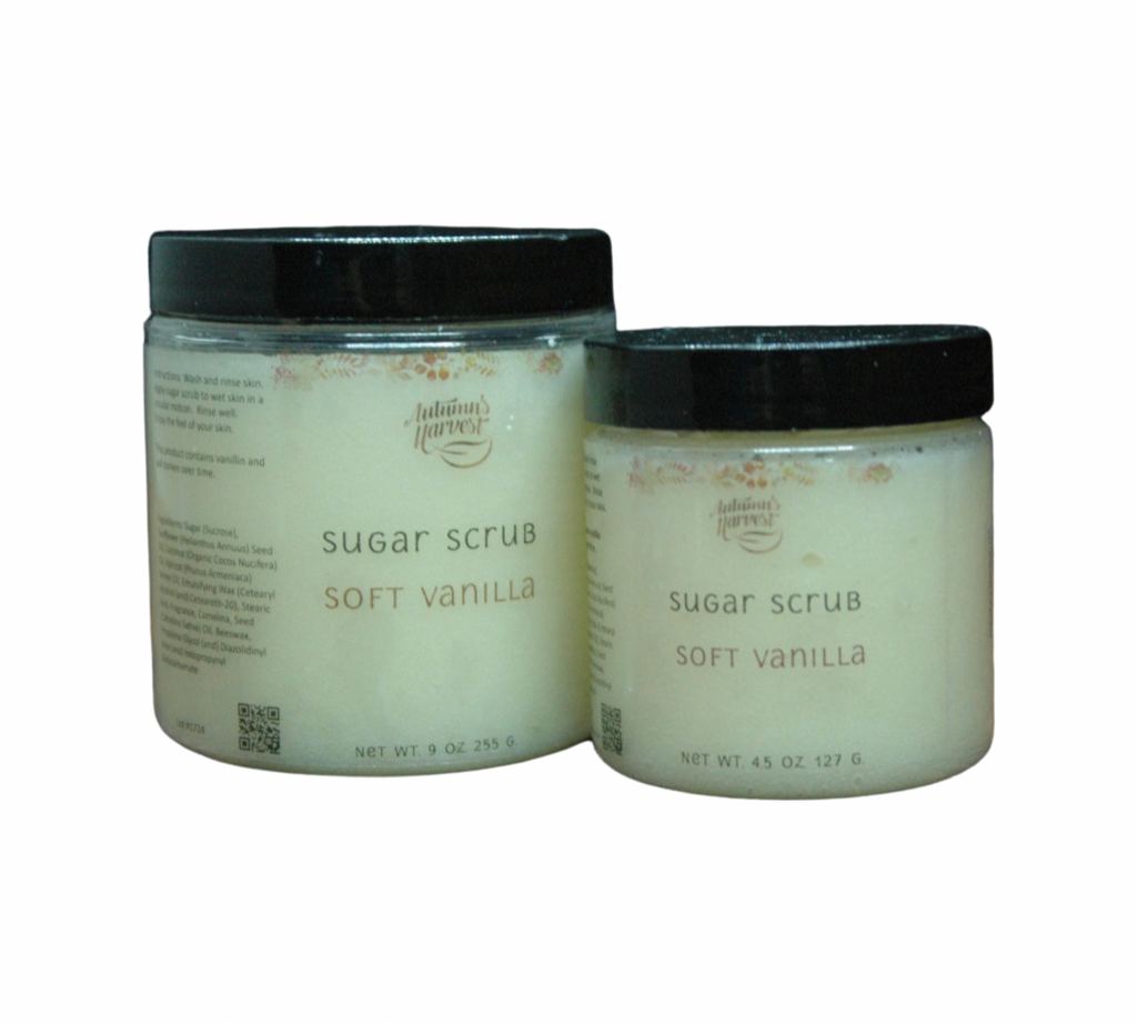 Soft Vanilla Scent - Sugar Scrub