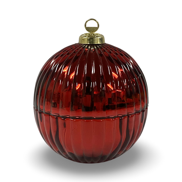 Red Ornament Candle - Cranberry Mimosa - 7 oz