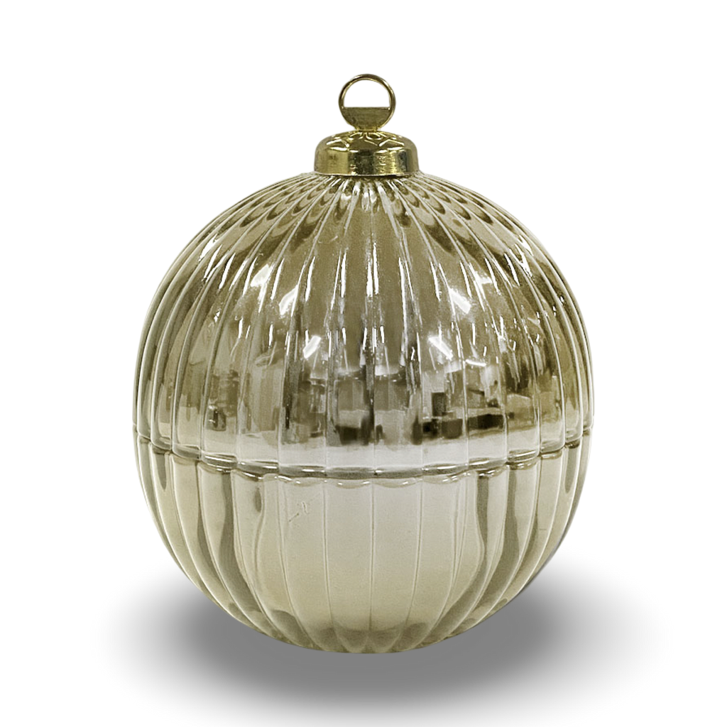 Gold Ornament Candle - Bethlehem Scent - 7 oz