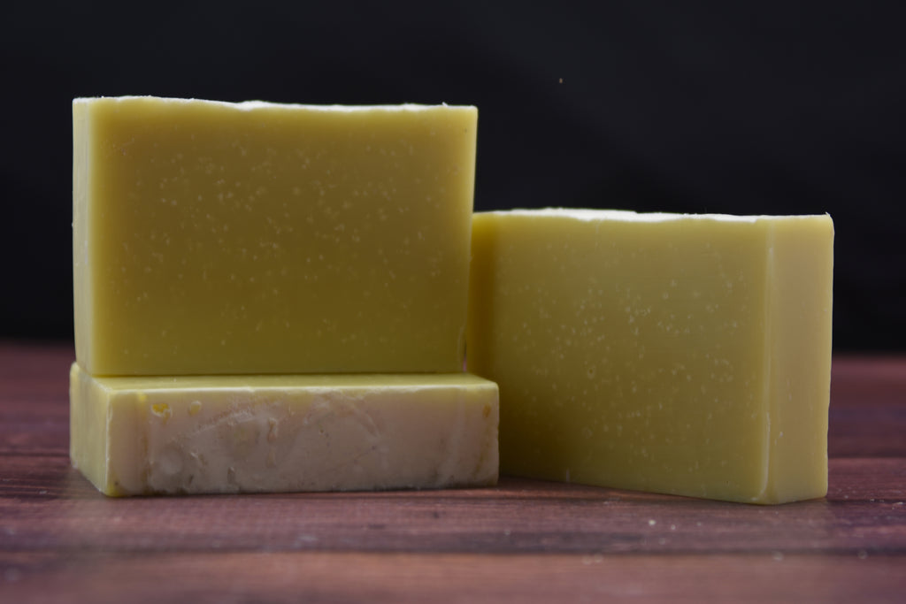 Bergamot, Patchouli & Cedarwood Essential Oils 4 oz. -  Handcrafted Bar Soap