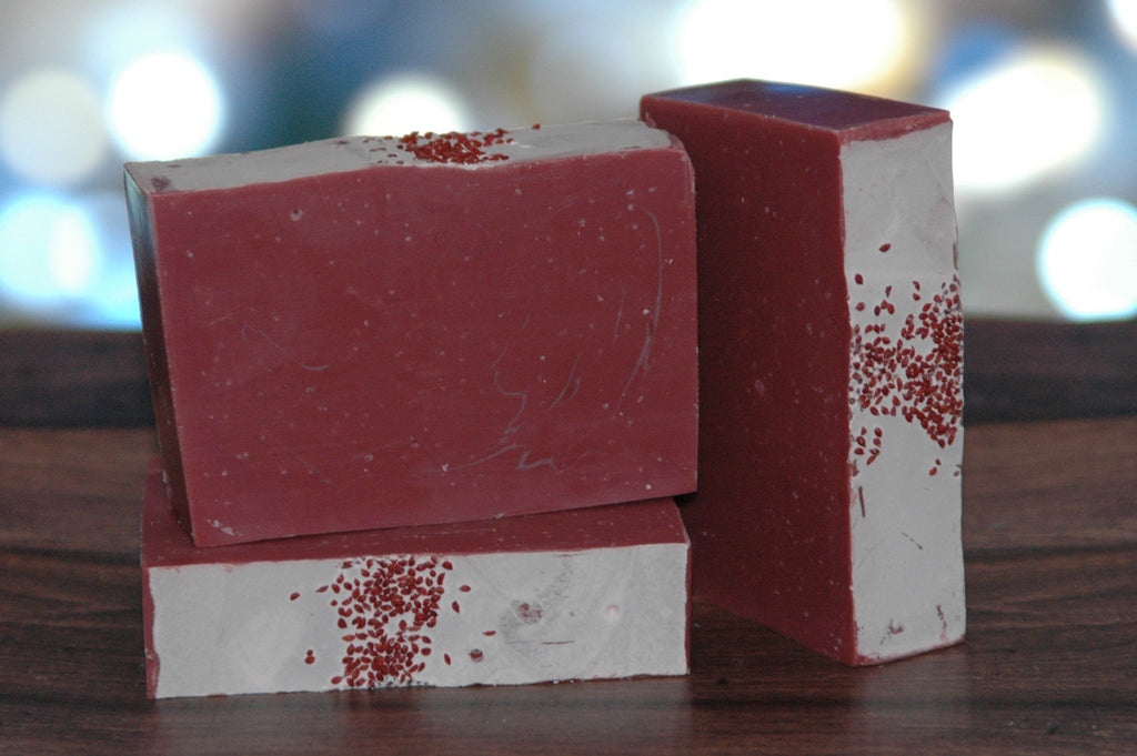 Cranberry Scent 4 oz. - Handcrafted Soap Bar